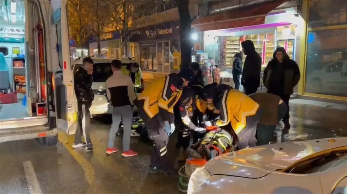 Çorum’da Motosiklet Kazası