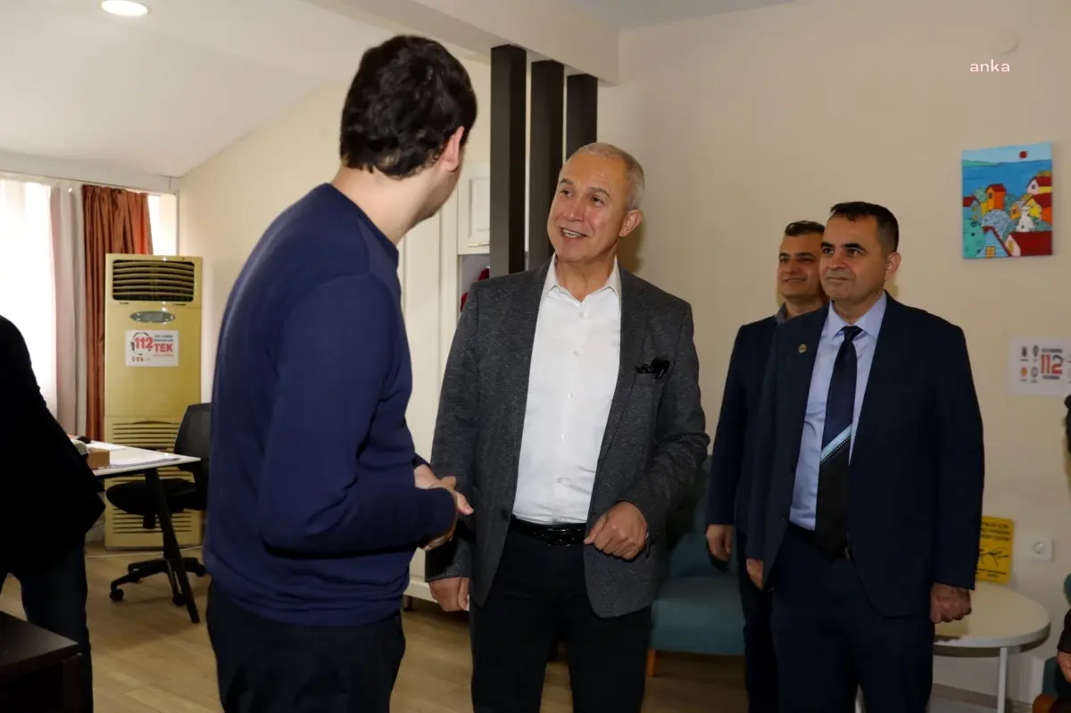 Alanya Belediye Başkanı Özçelik, Özel Eğitim Meslek Okulu’nu Ziyaret Etti