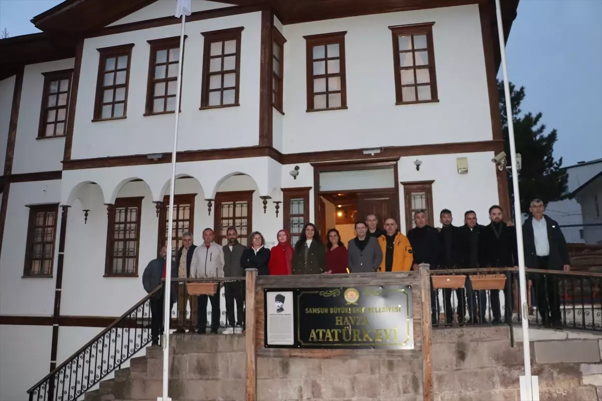 SAMDEF Yönetim Kurulu Havza Atatürk Evi’ni Ziyaret Etti