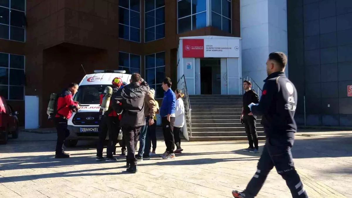 Giresun’da Yüzme Havuzunda Zehirlenme Şüphesi