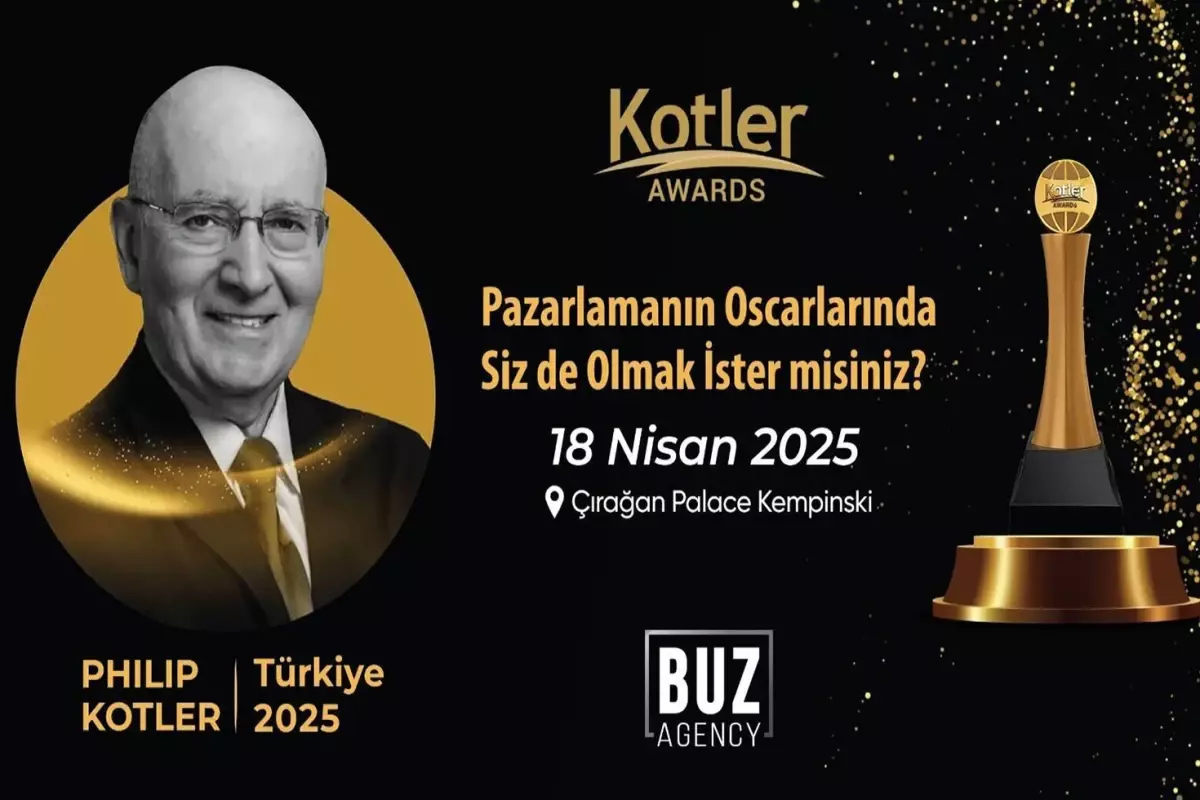 World Marketing Summit ve Kotler Awards 18 Nisan’da, Çırağan Sarayı’nda