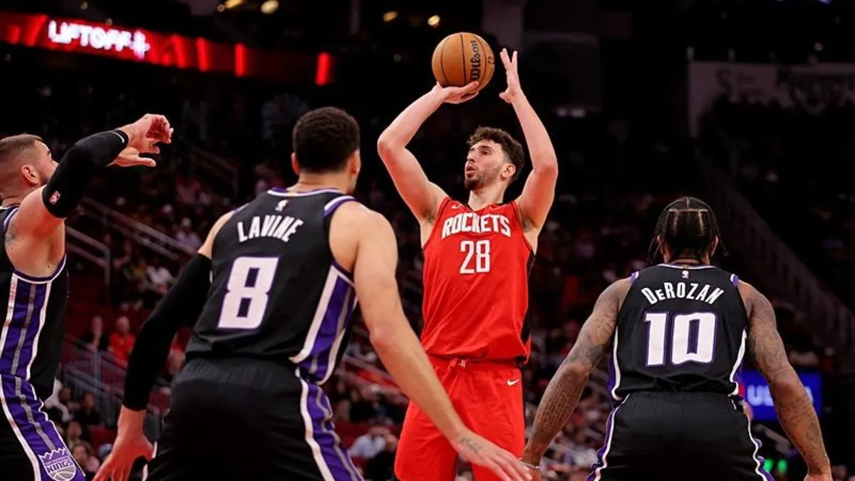 Alperen coştu Houston uçtu