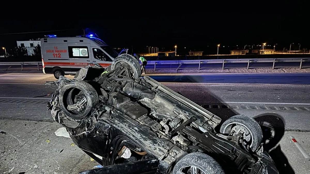 Karaman’da feci kaza! Otomobillle motosiklet çarpıştı: 1 ölü